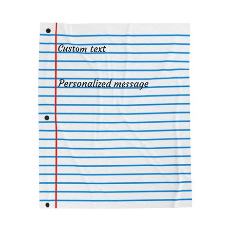 Image result for Personalized Notebook Paper