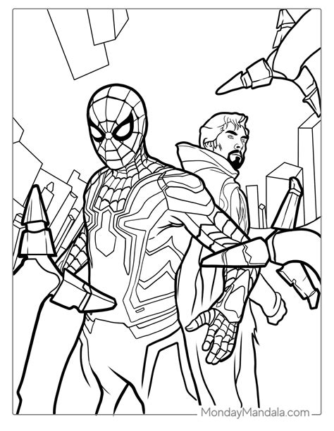 40 spider man coloring pages free pdf printables – Artofit