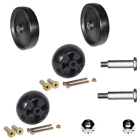 Buy 1 Deck Gage Wheel Kit Fits John Deere Riding Mowers with 38" and 48 ...