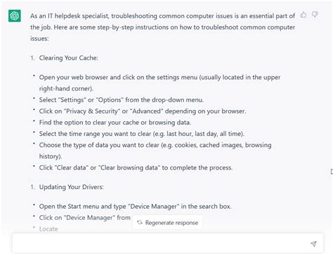 Image result for Update Prompt Example