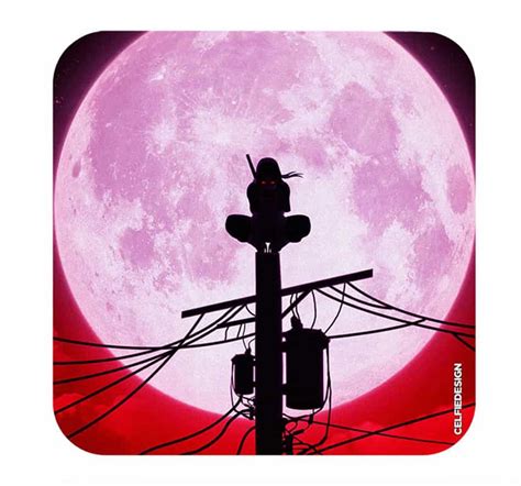 Macmerise Itachi Uchiha 10 X 10 cm Coasters Multicolour 12Y+