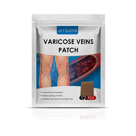 12pcs Varicose Veins Treatment Patch Phlebitis Vasculitis Thigh Spider ...