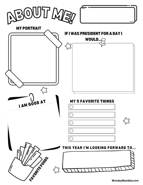 30 All About Me Worksheets (Free PDF Printables)