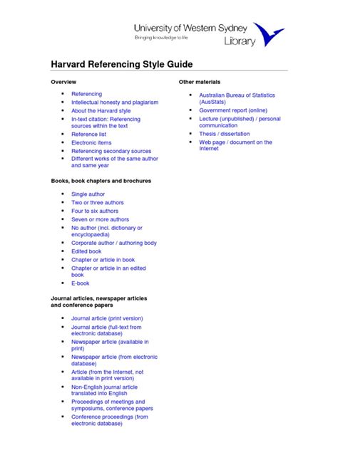 Image result for Harvard Reference Guide