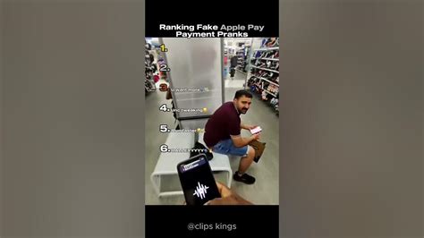 🤣 Funny Fake Apple Pay Prank 😂 - YouTube