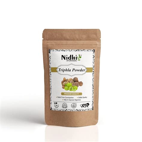 Nidhi Triphala Churna | Helps Relieve Constipation | Quick Acidity ...