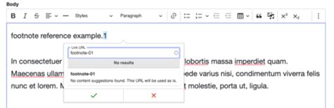 Create Jump Links Using ID Tags | Stanford Sites User Guide