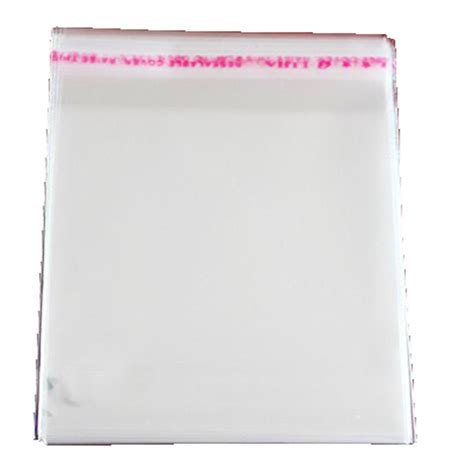 6X8 Inches: Transparent Plastic Packing Bags | DMS Retail
