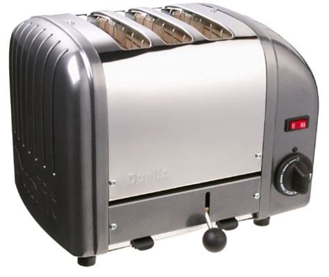 Buy Dualit 3-Slice Toaster, Charcoal Online at Low Prices in India ...
