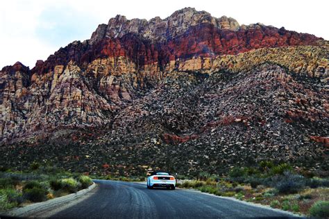Download Red Rock Canyon Road Wallpaper | Wallpapers.com