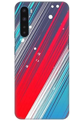 AMEZ Colourfull Texture Printed Back Cover Phone Case for OnePlus Nord ...