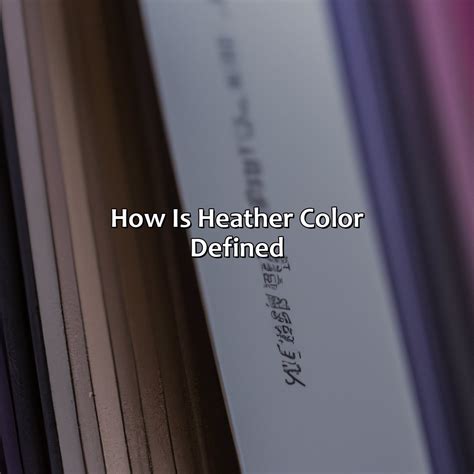 What Is Heather Color - colorscombo.com