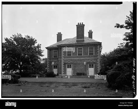 NORTHWEST ELEVATION - Caumsett Manor, Lloyd Neck, Lloyd Harbor, Suffolk ...