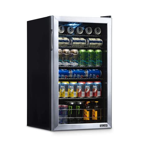 Buy NewAir Beverage Refrigerator Cooler | 126 Cans Free Standing with ...