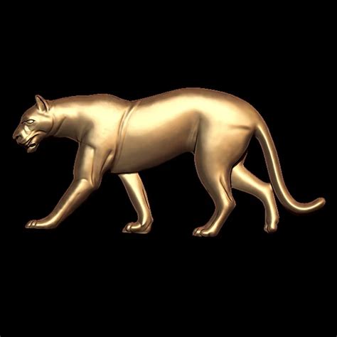 Panther Design 3D STL File