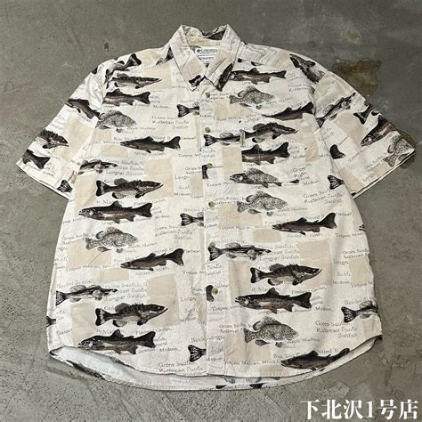 " Columbia " Cotton S/S Patterned Shirts size XL | DESERTSNOW