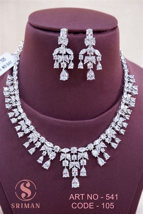 SRIMAN FANCY RADIUM NECKLACE SET – sriman