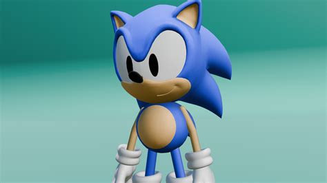 Image result for Unity Sonic Model