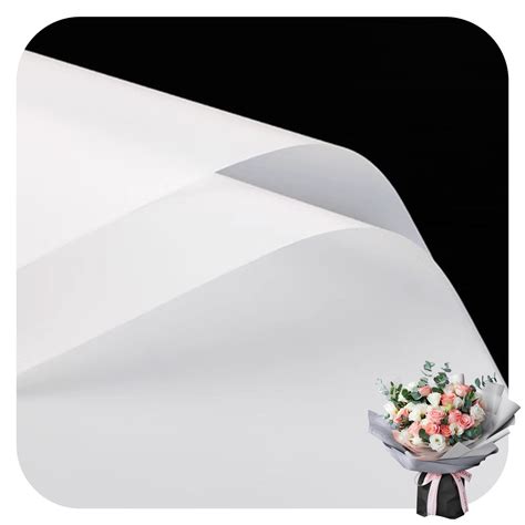 20PCS Translucent Flower Wrapping Paper For Florist Bouquet Paper For ...