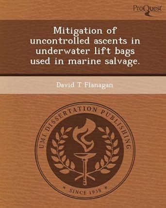 Buy Mitigation of Uncontrolled Ascents in Underwater Lift Bags Used in ...