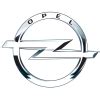 The pattern on the headlights for Opel