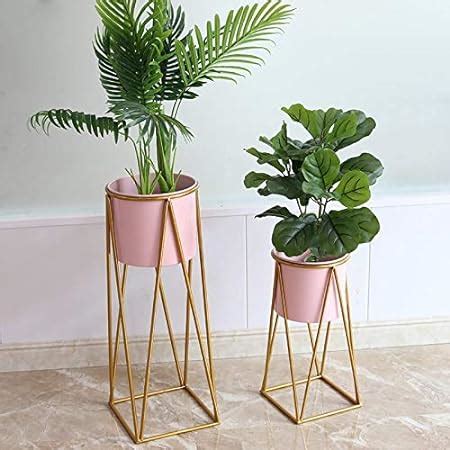 Weston Crafts Weston Crafts Modern Flower,Metal Planter Stand ...