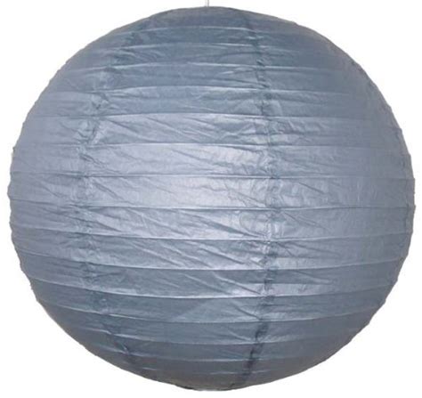 Buy Just Artifacts 16-Inch Slate Gray Round Chinese Japanese Paper ...