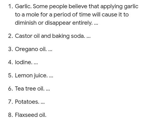 How to remove mole from face - Brainly.in