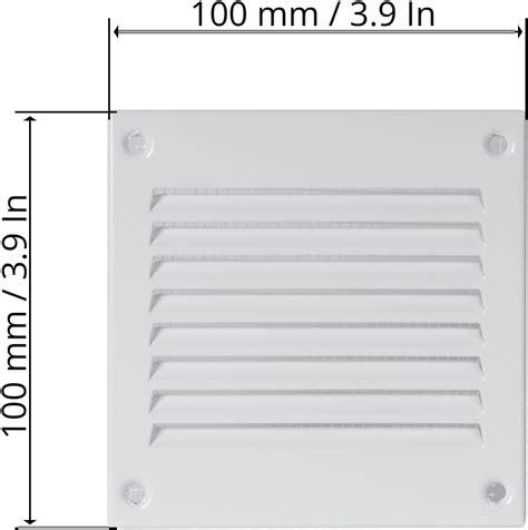 Repa Market Galvanized Steel Air Vent Cover with Insect India | Ubuy