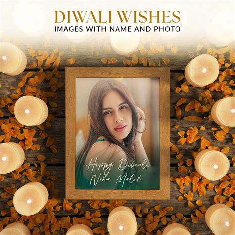 Diwali Wishes with Name and Photo | ThreadVibe Living