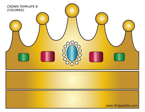 Crown Template Printable