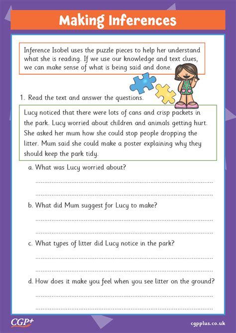 Can You Make an Inference? | Worksheet - Worksheets Library