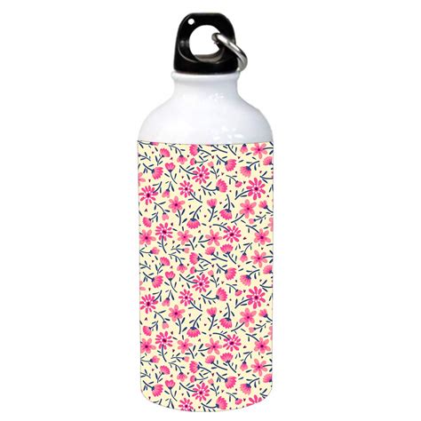 The Chennai Experts Floral Printed Sipper Water Bottle 600 ml | Water ...
