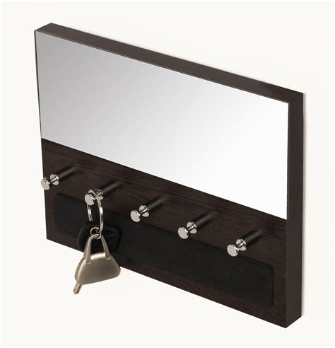 Spiegel Wall Key Chain Holder (Wenge, 5 Hooks) – Bluewud