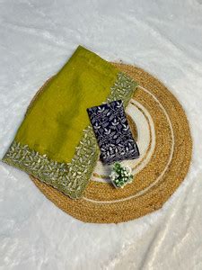 Buy Sitanjali Lifestyle Embroidered Chanderi Chanderi Magenta Sarees ...