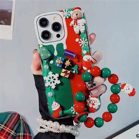 Jingle Joy Cartoon Case with Bracelet – Peeperly