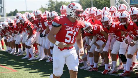 Cortland Football Heading to Springfield for NCAA Tournament First ...