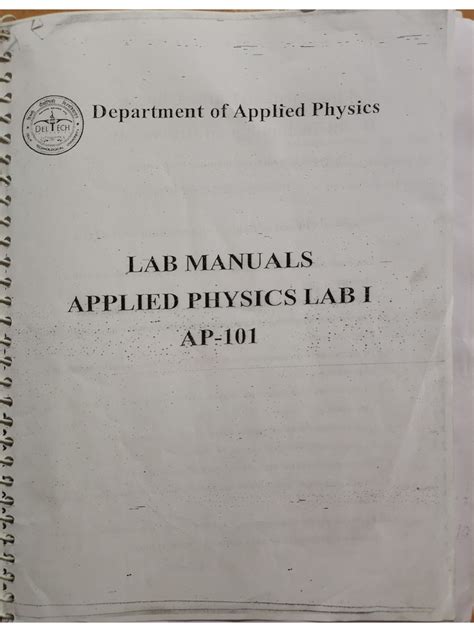 Image result for Physics Lab Practicals Using Lab Manual