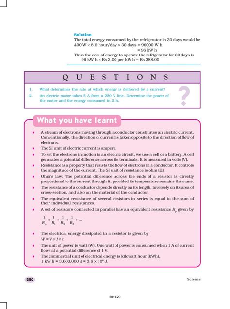 Image result for Science Chapter 12 Class X