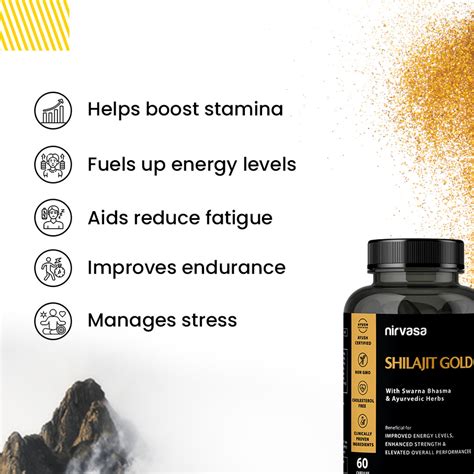 Nirvasa Shilajit Gold (60 Capsules) – NIRVASA