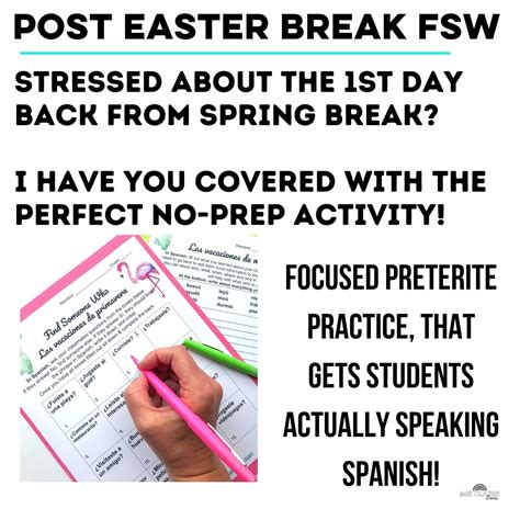 Spanish Spring Break Primavera BUNDLE - Mis Clases Locas