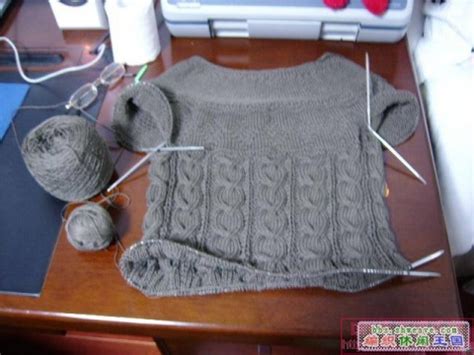 新手织毛衣最简单的织法_圆领从上往下织图解 - 随意云