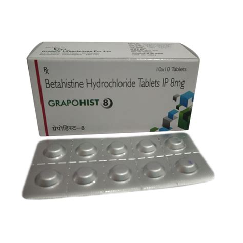 GRAPOHIST-8 Tablets Grapple Lifesciences Pvt. Ltd.