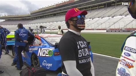 NASCAR's Bubba Wallace wants Confederate flags banned at races | wusa9.com