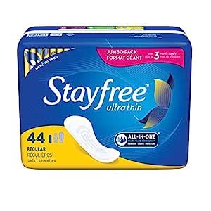 Buy Stayfree Ultra Thin Pads for Women, Regular - 44 Count Online at ...
