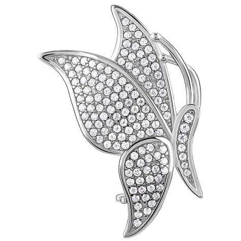 Buy GIVA 925 Silver Fluttery Butterfly Brooch| Gifts for Women and ...
