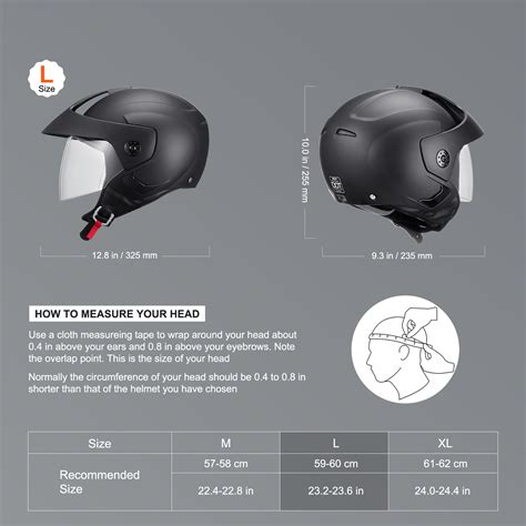 New Open & Full Face & Modular 3/4 Half Motorcycle Helmet Dual Visor Unisex DOT | eBay