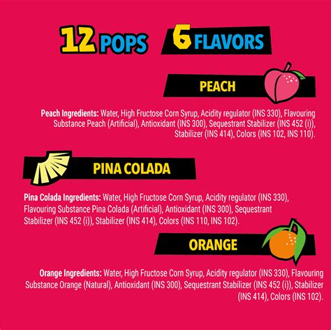 Fun Pops | Freeze at Home Ice Pops in 6 Flavours