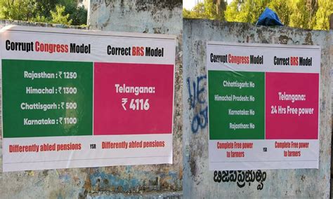 కాంగ్రెస్‌ తీరుపై హైదరాబాద్‌లో వాల్‌ పోస్టర్ల కలకలం | Telangana CWC ...