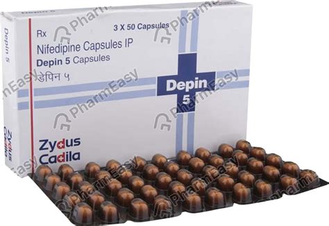 Depin 5 MG Capsule (50): Uses, Side Effects, Price, Dosage ...